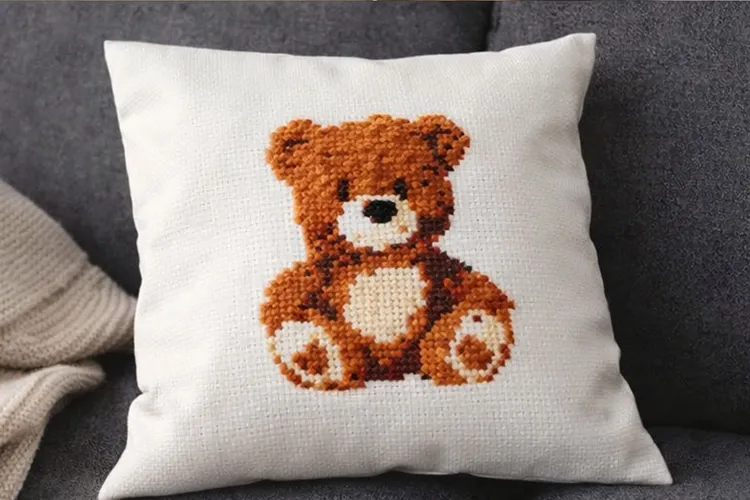 Cross stitch teddy bear pattern