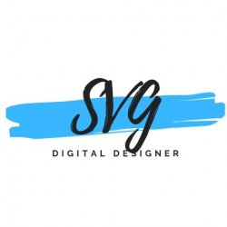 SVG Digital Designer Avatar