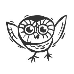 Hand Drawn Owl Avatar