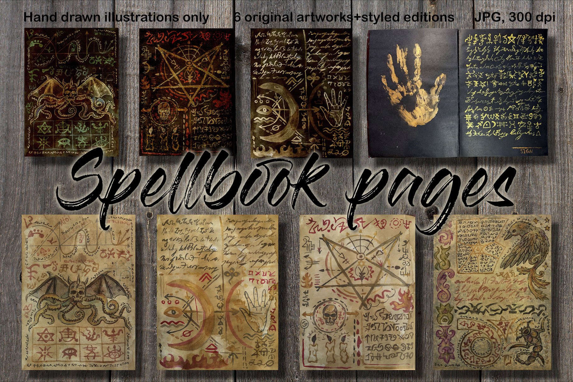 Spellbook pages spellbook-pages