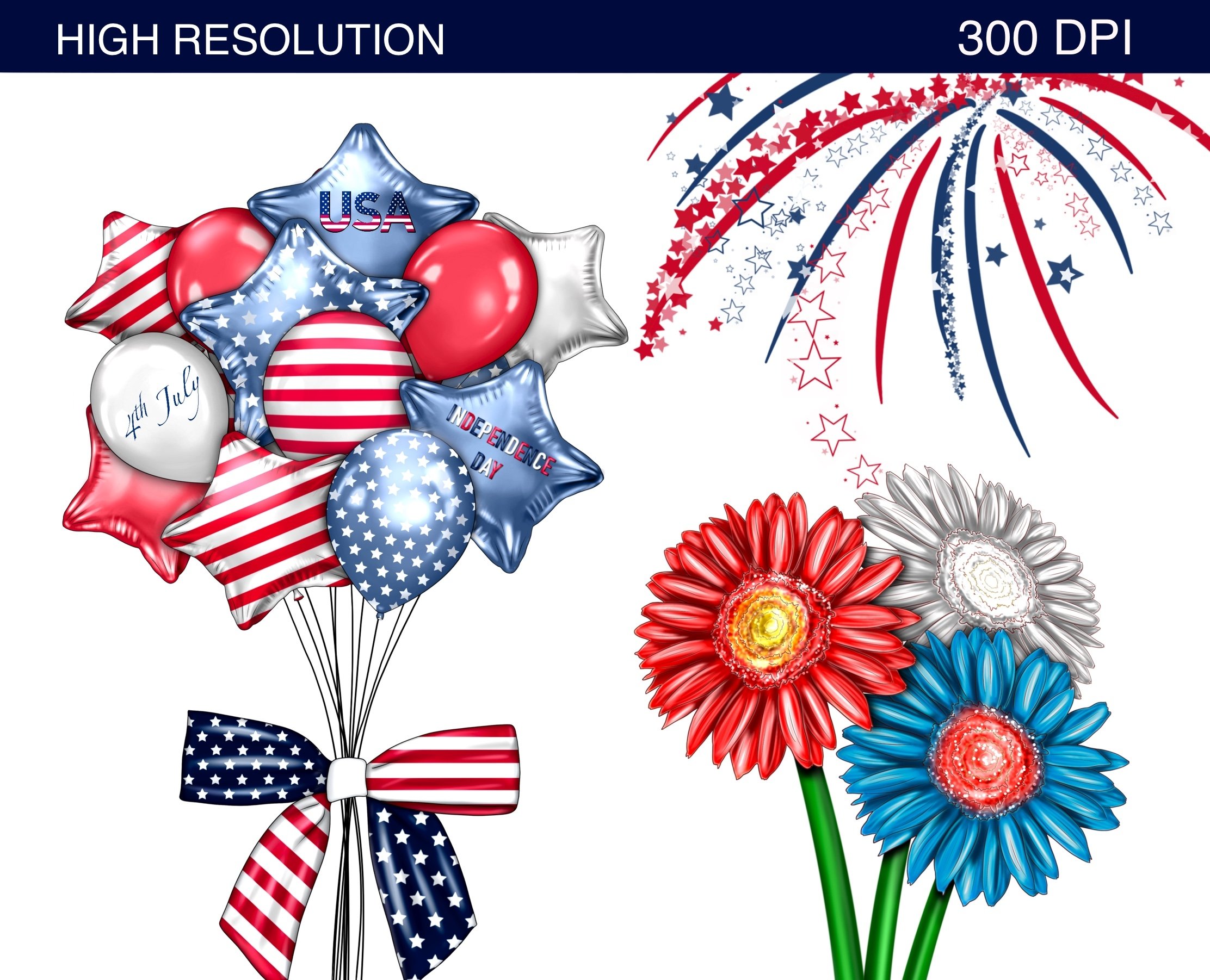 Independence Day Clipart (1957445), image size:2224x1802