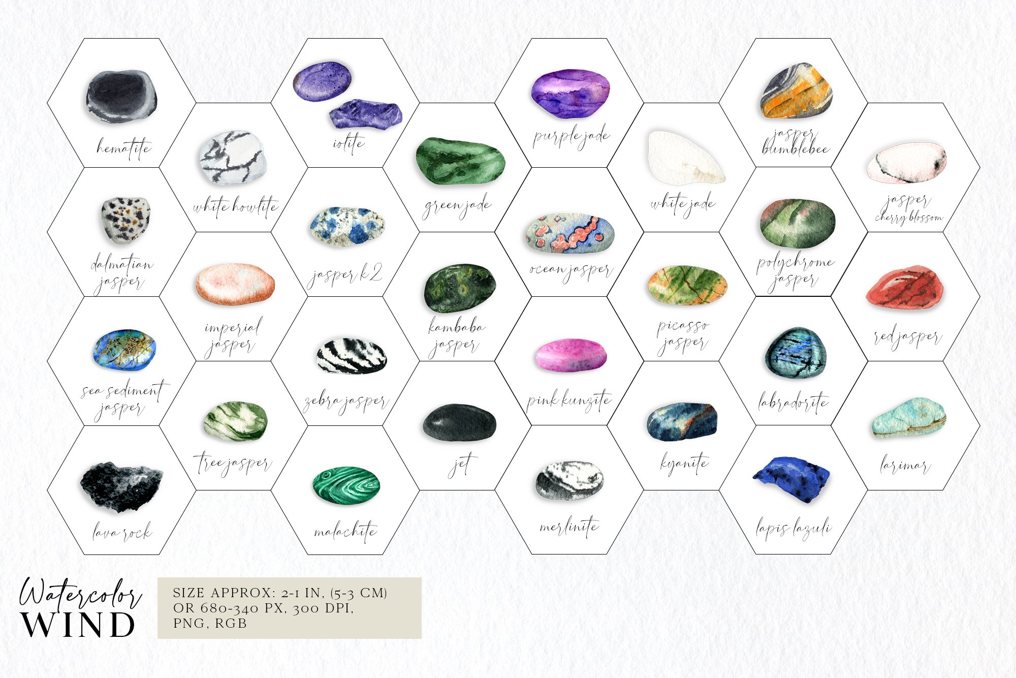 Watercolor gemstone clipart, gems healing (382042) watercolor-gemstone-clipart-gems-healing-382042