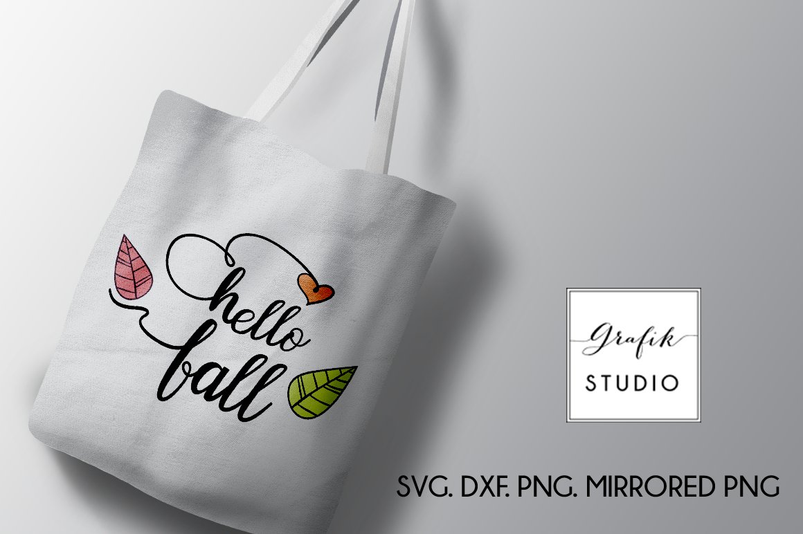 Hello Fall, Fall SVG File, DXF and PNG File (37716) | SVGs | Design Bundles