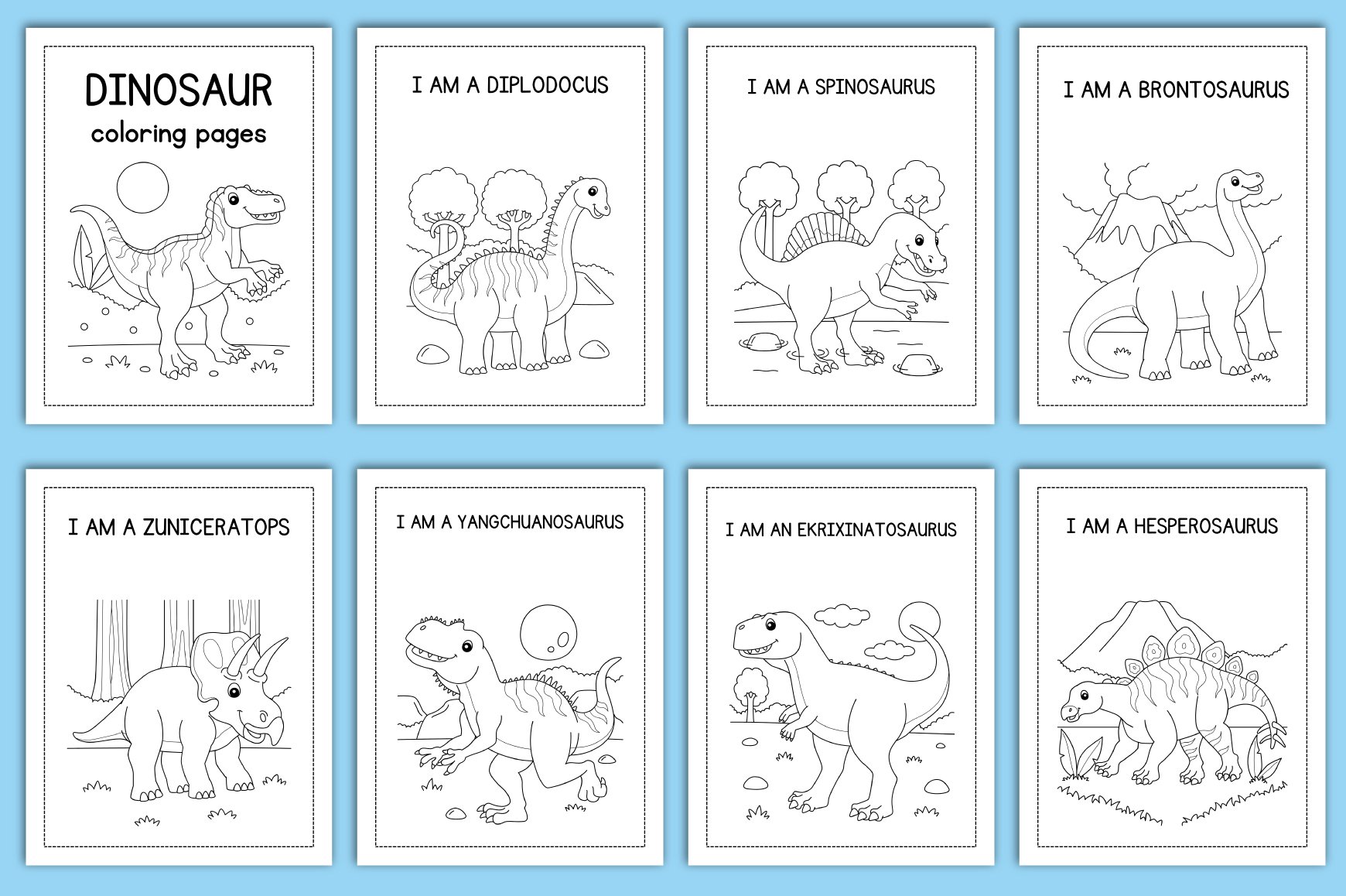 Coloring Book for Children Canva Interior, image size:1740x1158