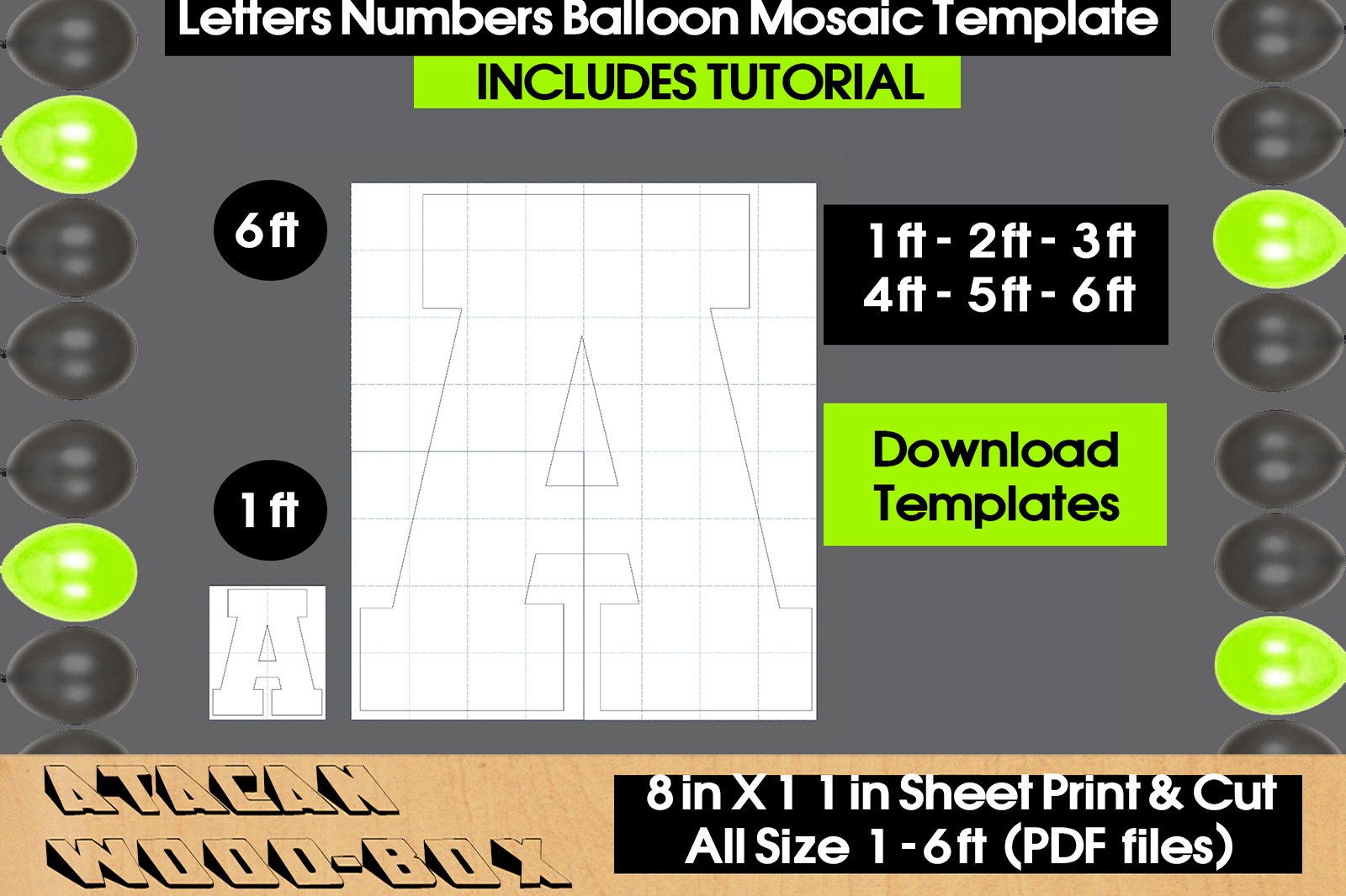 mosaic-balloons-templates-square-letters-and-numbers-1-6ft