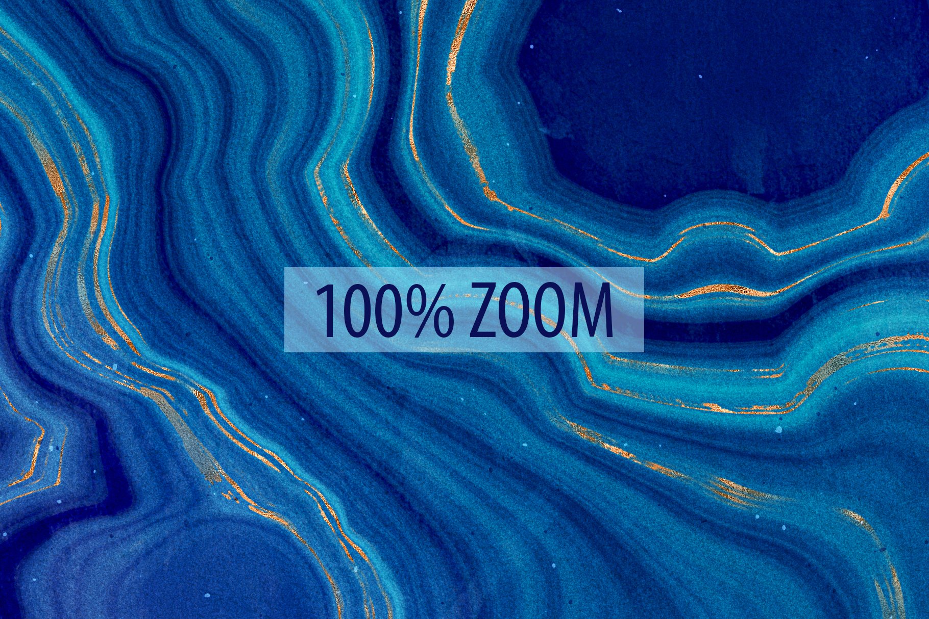 Blue & Gold Agate Geode Textures - 20 Digital Papers (412566