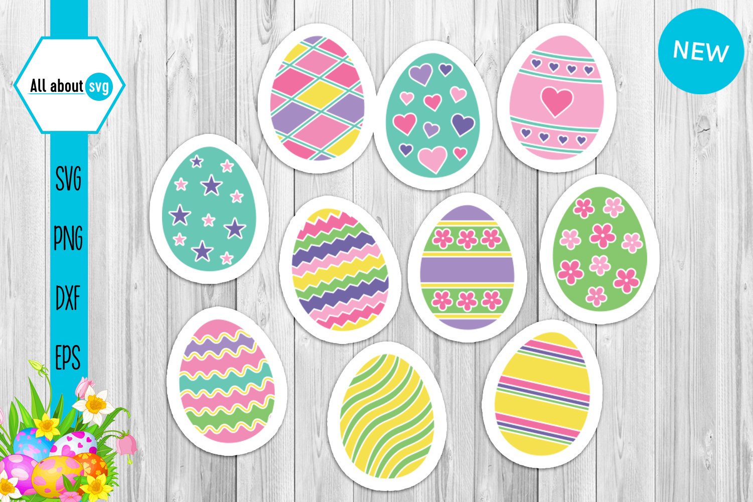 Download Easter Eggs Bundle Svg 523211 Svgs Design Bundles