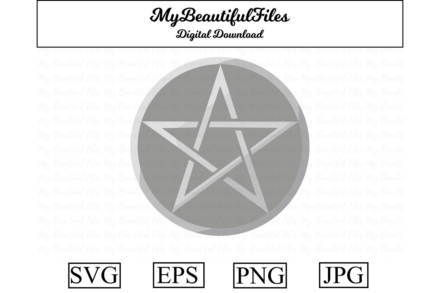pentagram SVG - Cute pentagram SVG, EPS, PNG and JPG (844693 ...