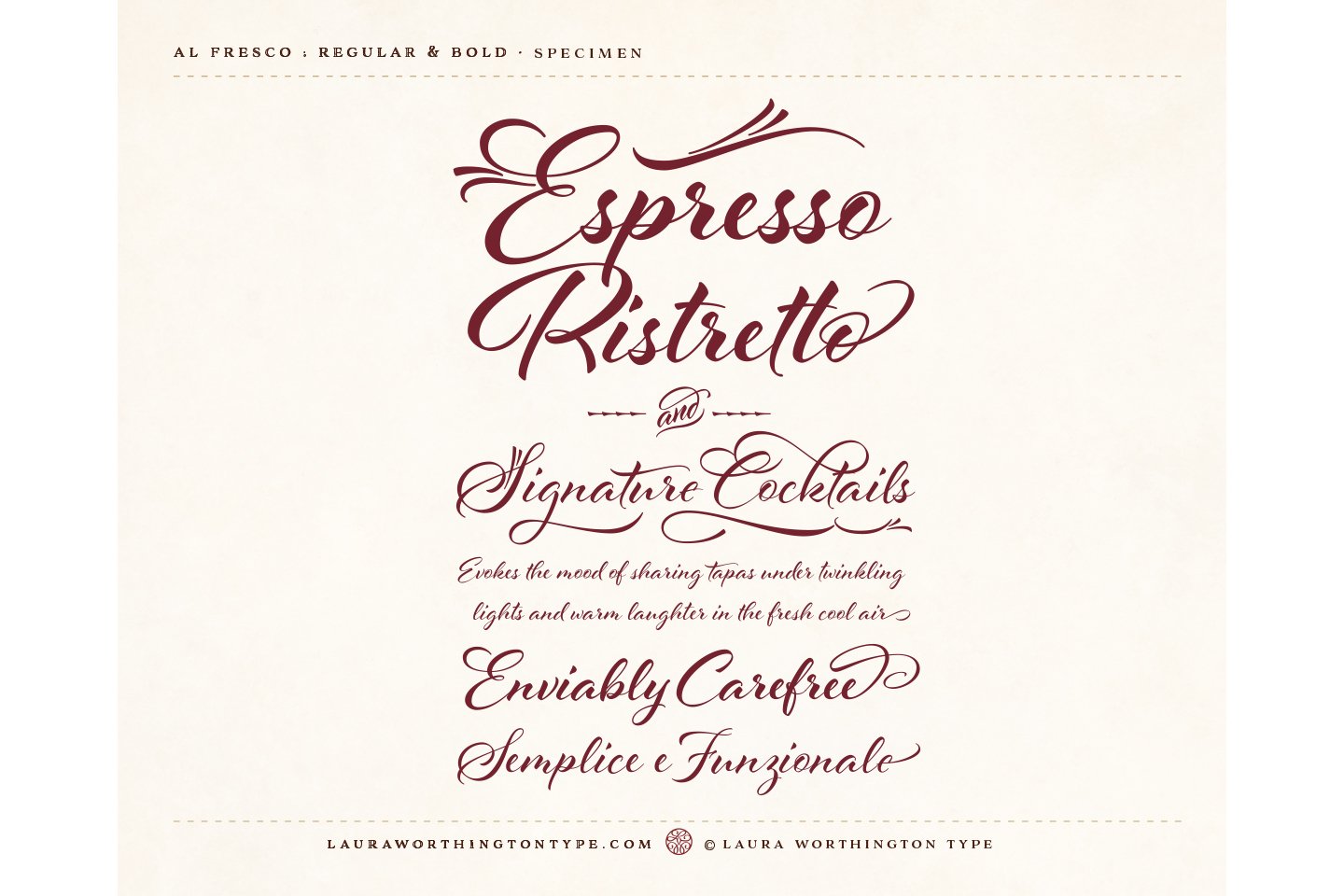 Al Fresco Bold (1865) | Script | Font Bundles