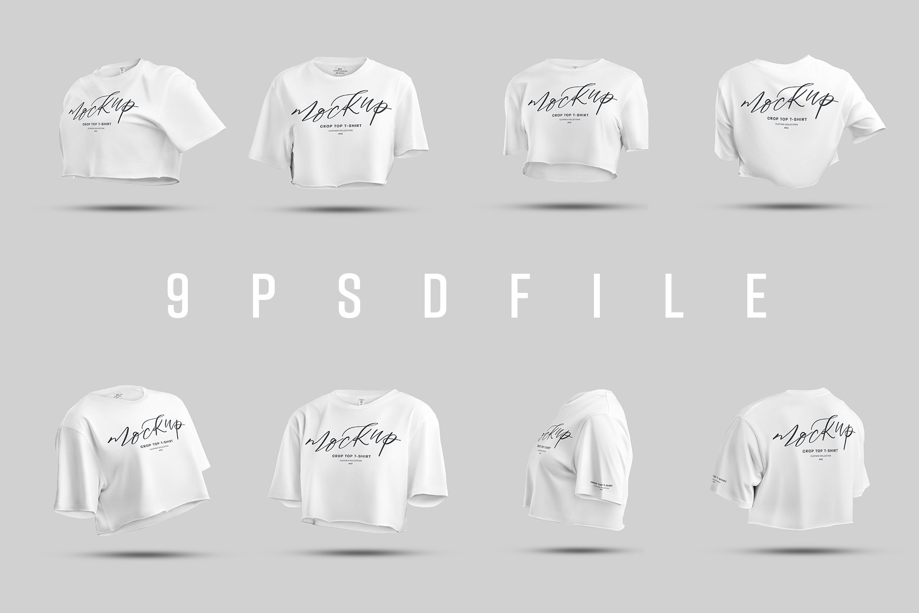 Tシャツ・カットソー Opening Project W Cropped Symbol T Shirt 3D White W Cropped Symbol T Shirt - 3D / Black - OPENING PROJECT