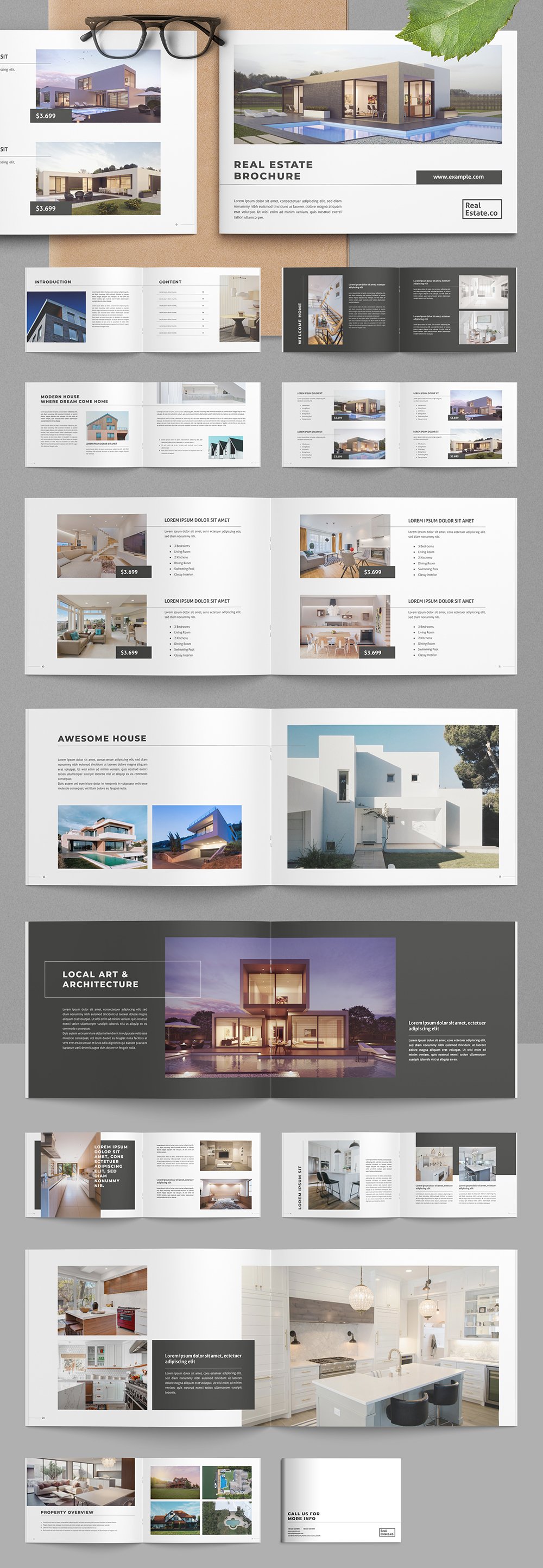 Real Estate Catalog Template (749118) Customizable Templates Design