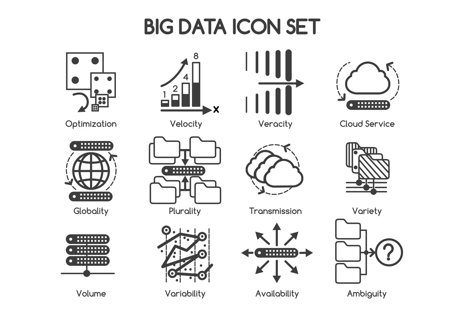 Big Data Icon