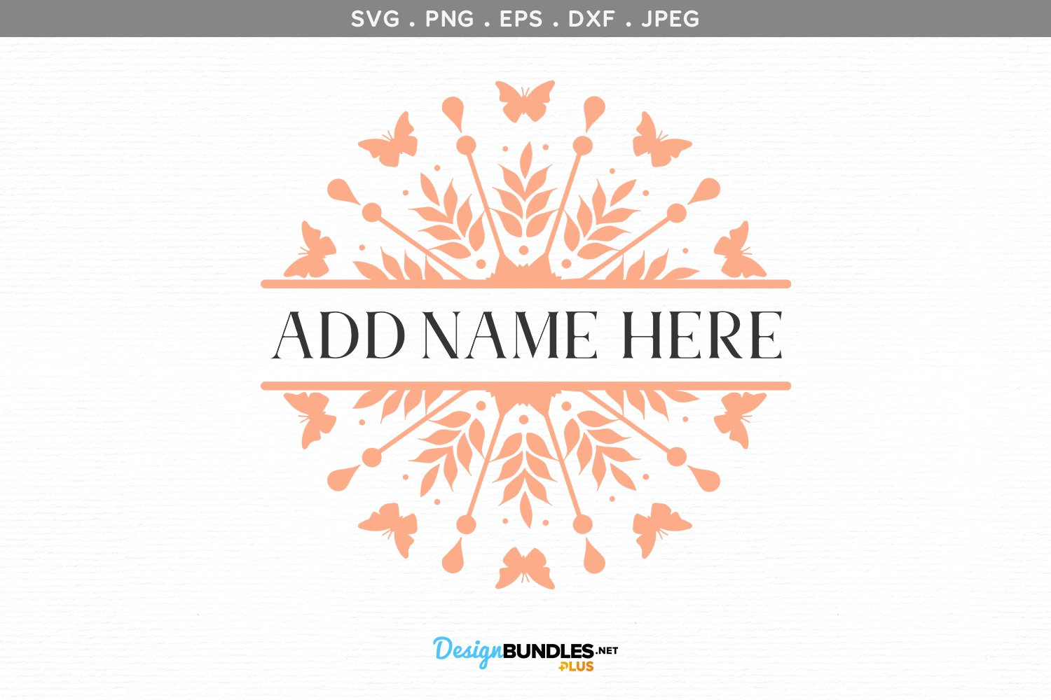Download Butterfly Split Mandala - svg, printable