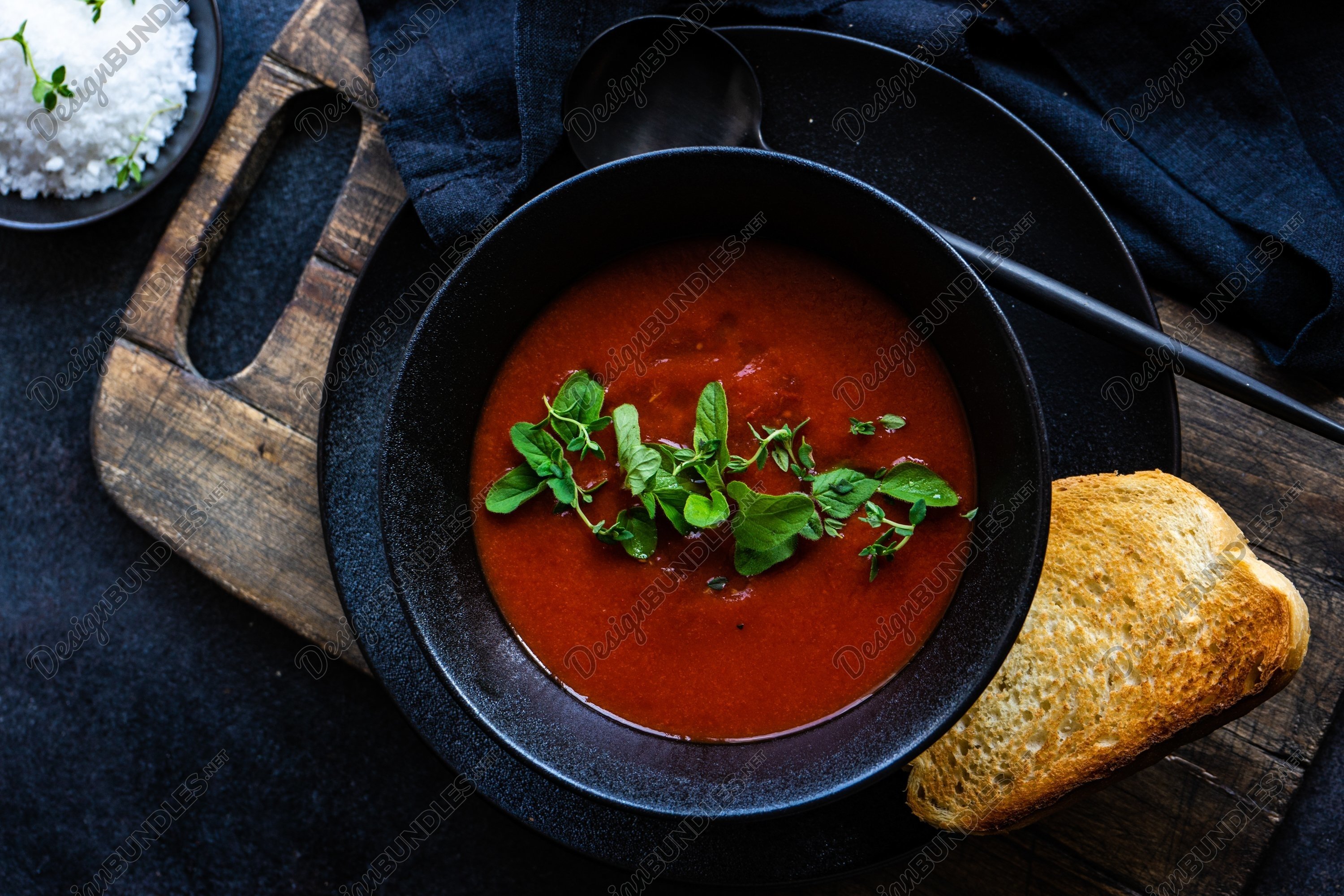 Traditional spanish tomato soup Gazpacho (847507) Food and Drink