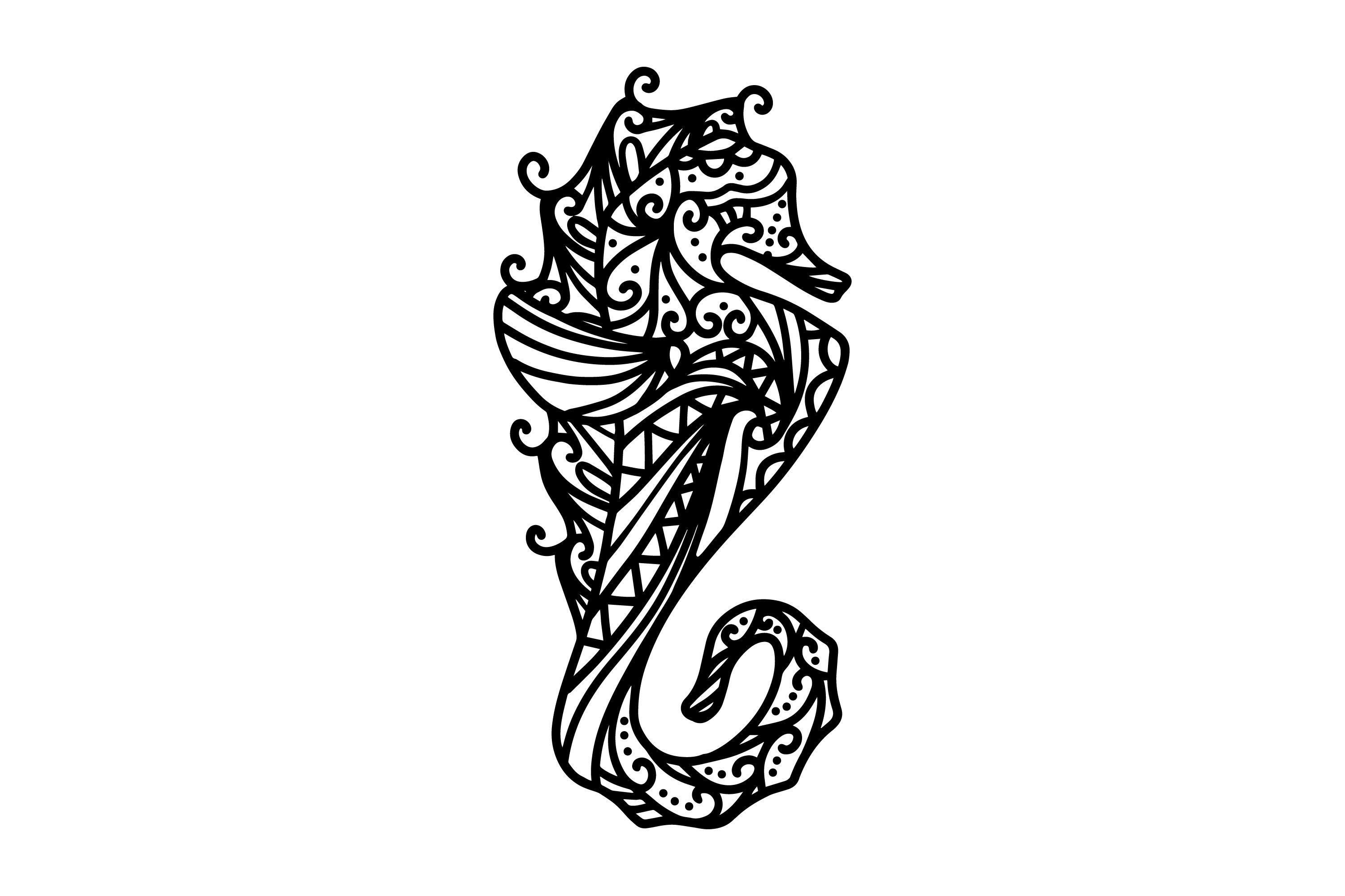 Download Seahorse Mandala Svg Free - Free Layered SVG Files ...