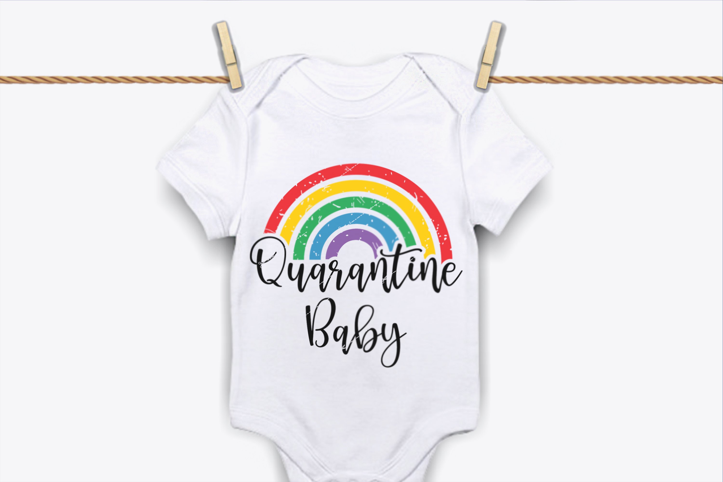 Quarantine Baby Svg Pregnancy Announcement Vest 576307 Cut