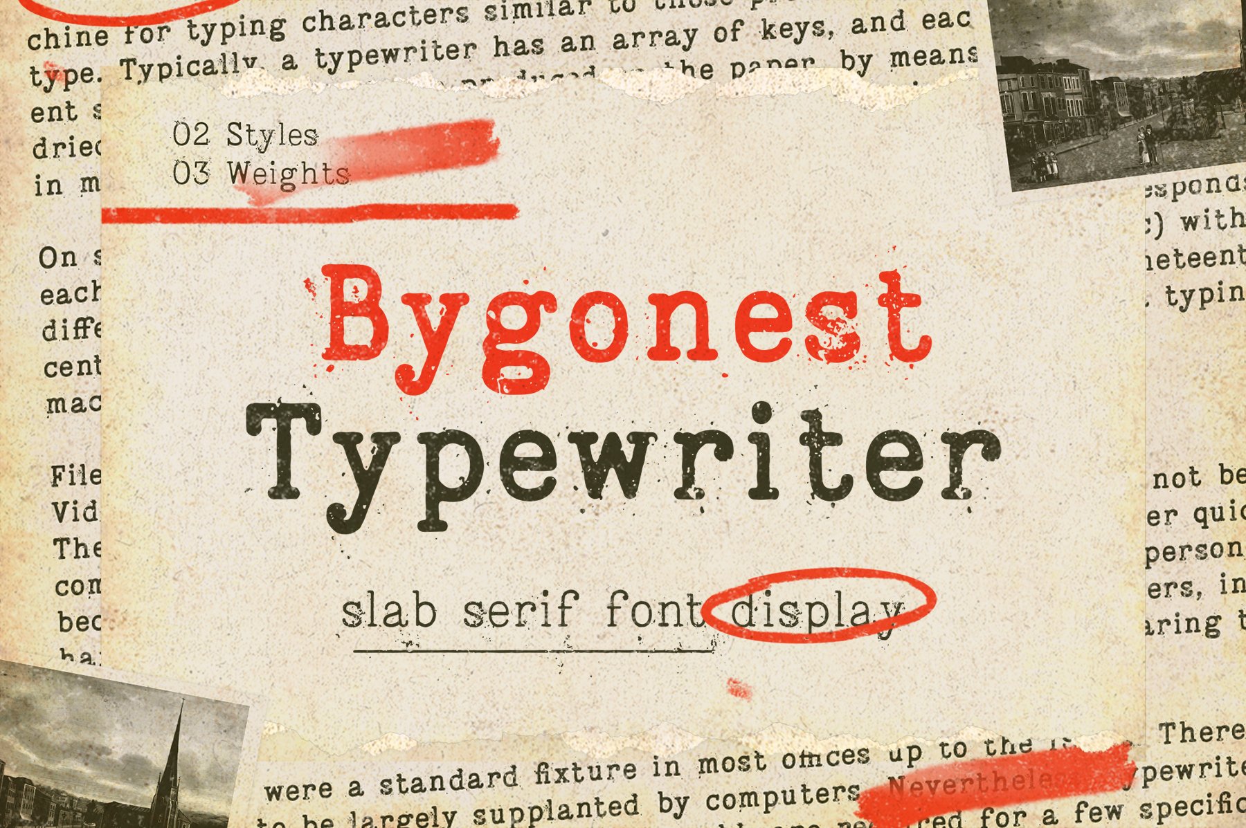 Typewriter Keys Font