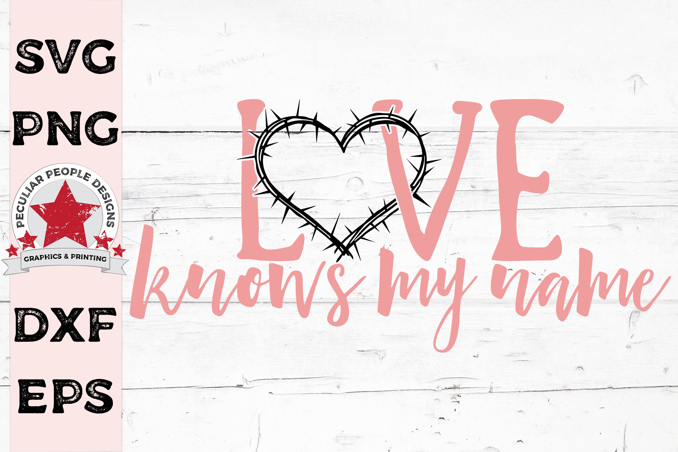 jpg. eps dxf png Love and Thorns Instant Digital Download SVG Vector Cut File