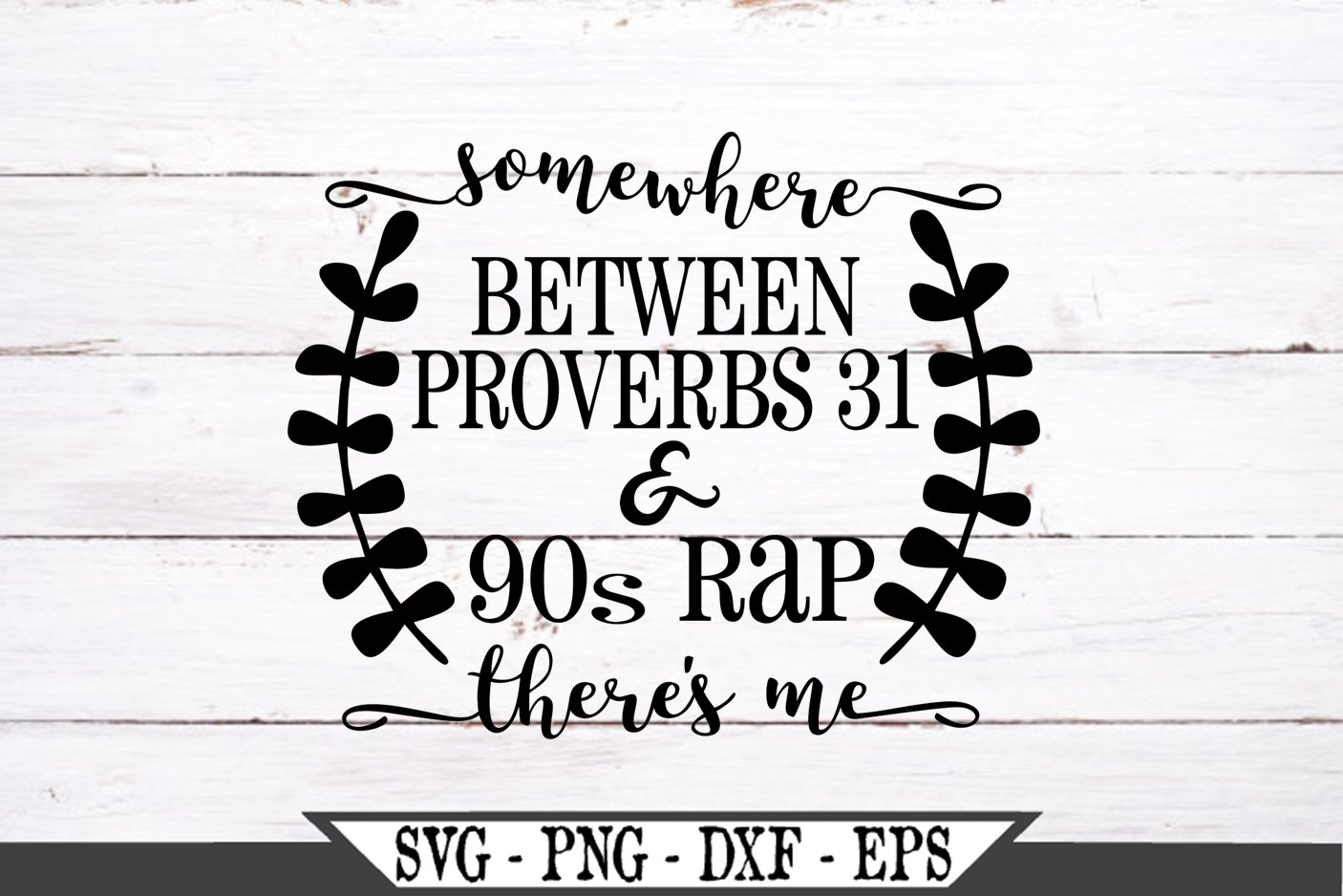 Living Life Between 90's Rap and Proverbs 31 Sweatshirt