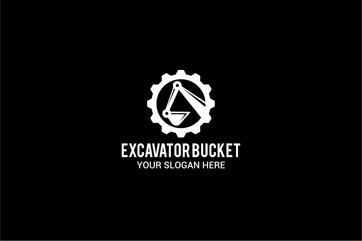 excavator bucket logo (419929) Logos Design Bundles