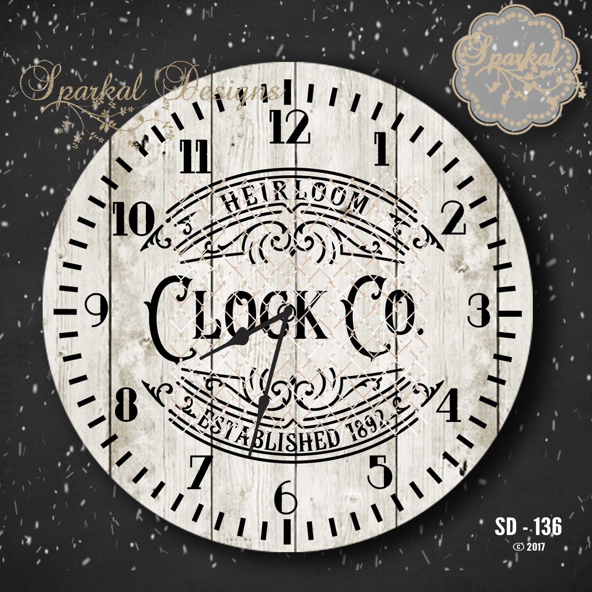 Clock Face SVG Designs (50209) | SVGs | Design Bundles