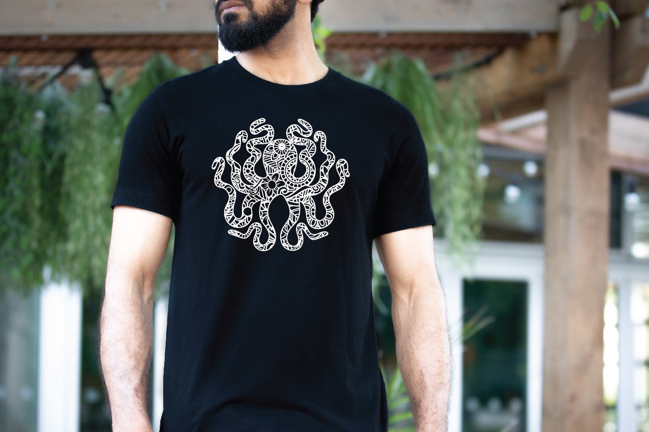 Download Mandala Octopus SVG File (936818) | Cut Files | Design Bundles
