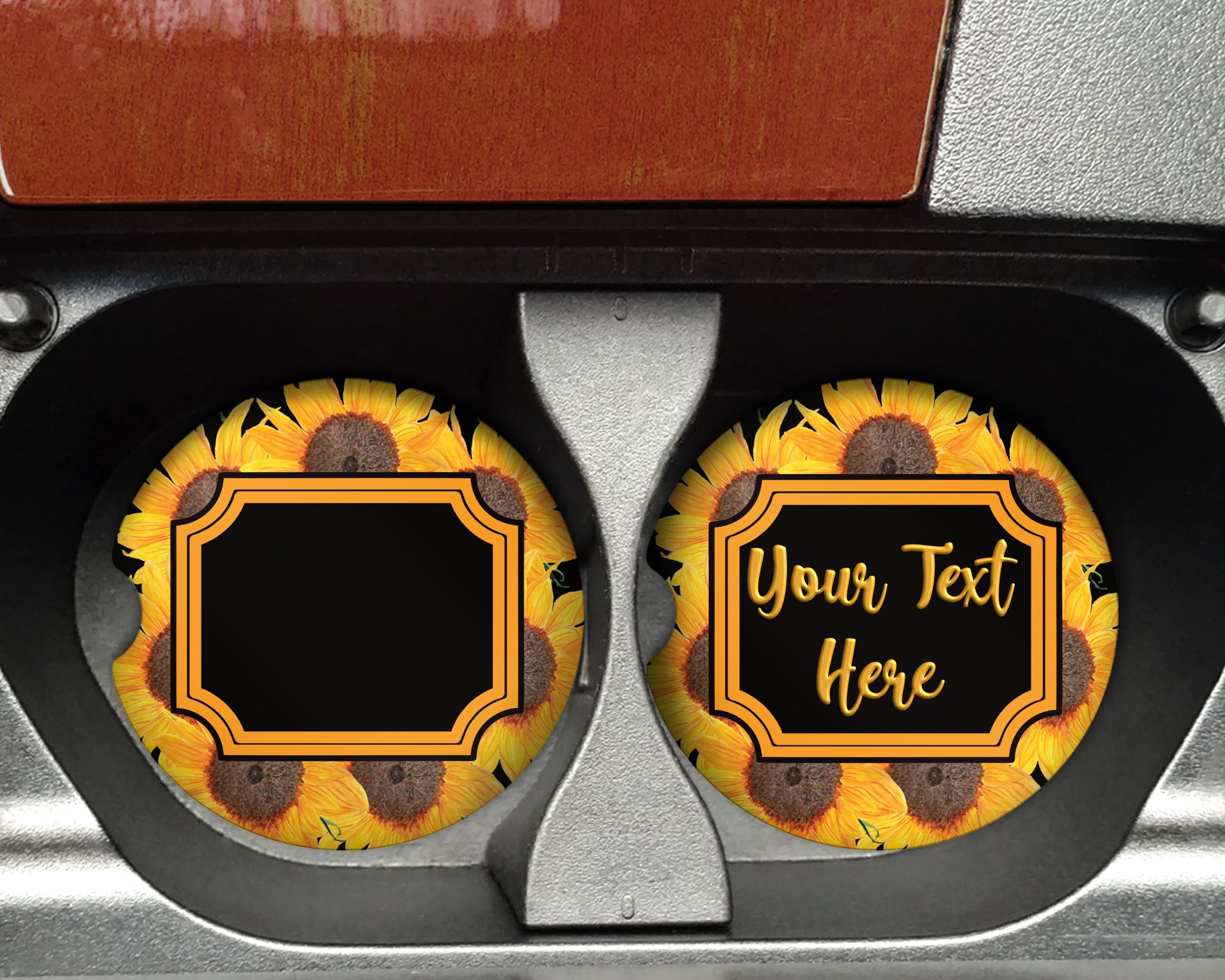 Sublimation Car Coaster Bundle, Includes 12 Designs (437081