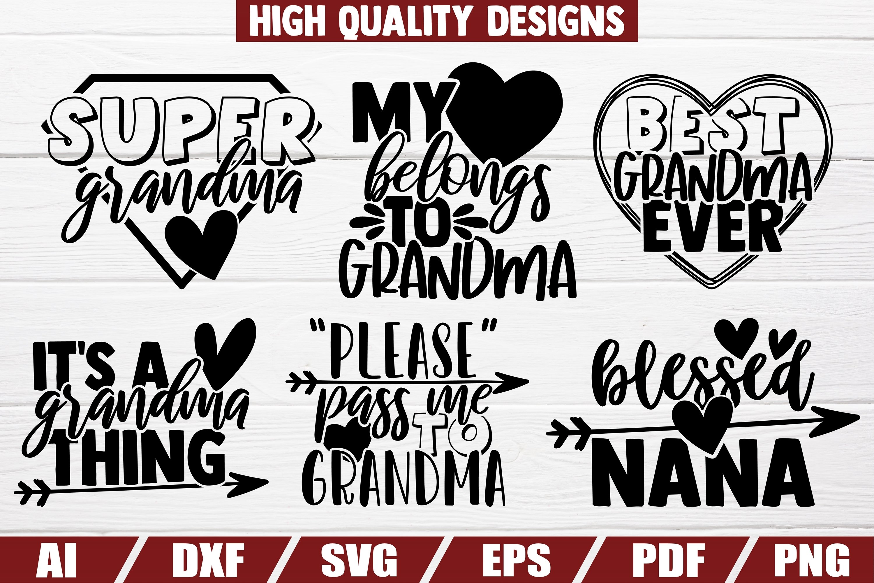 Grandma LIfe SVG Bundle - Nana Svg - sayings - quotes - prin, image size:3000x2000