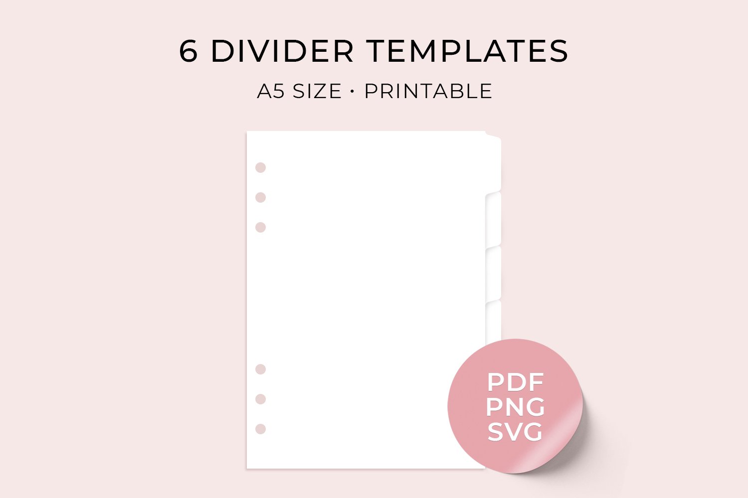 A5 Six Divider Templates (2048531) a5-six-divider-templates-2048531