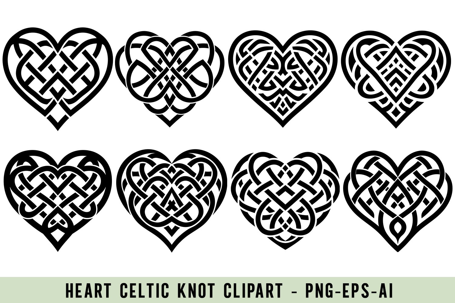 Heart Celtic Knot Clipart