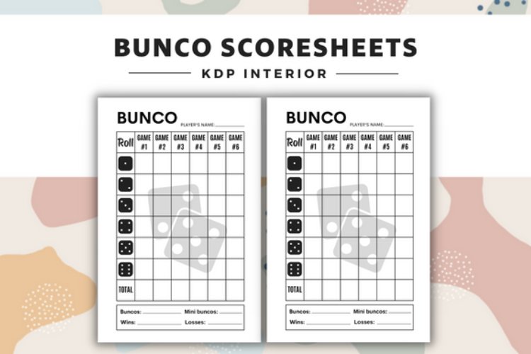 bunco-score-sheets-interior for Free Printable Bunco Score Sheets Printable Bunco Score Sheets Interior for Free Printable Bunco Score Sheets Printable