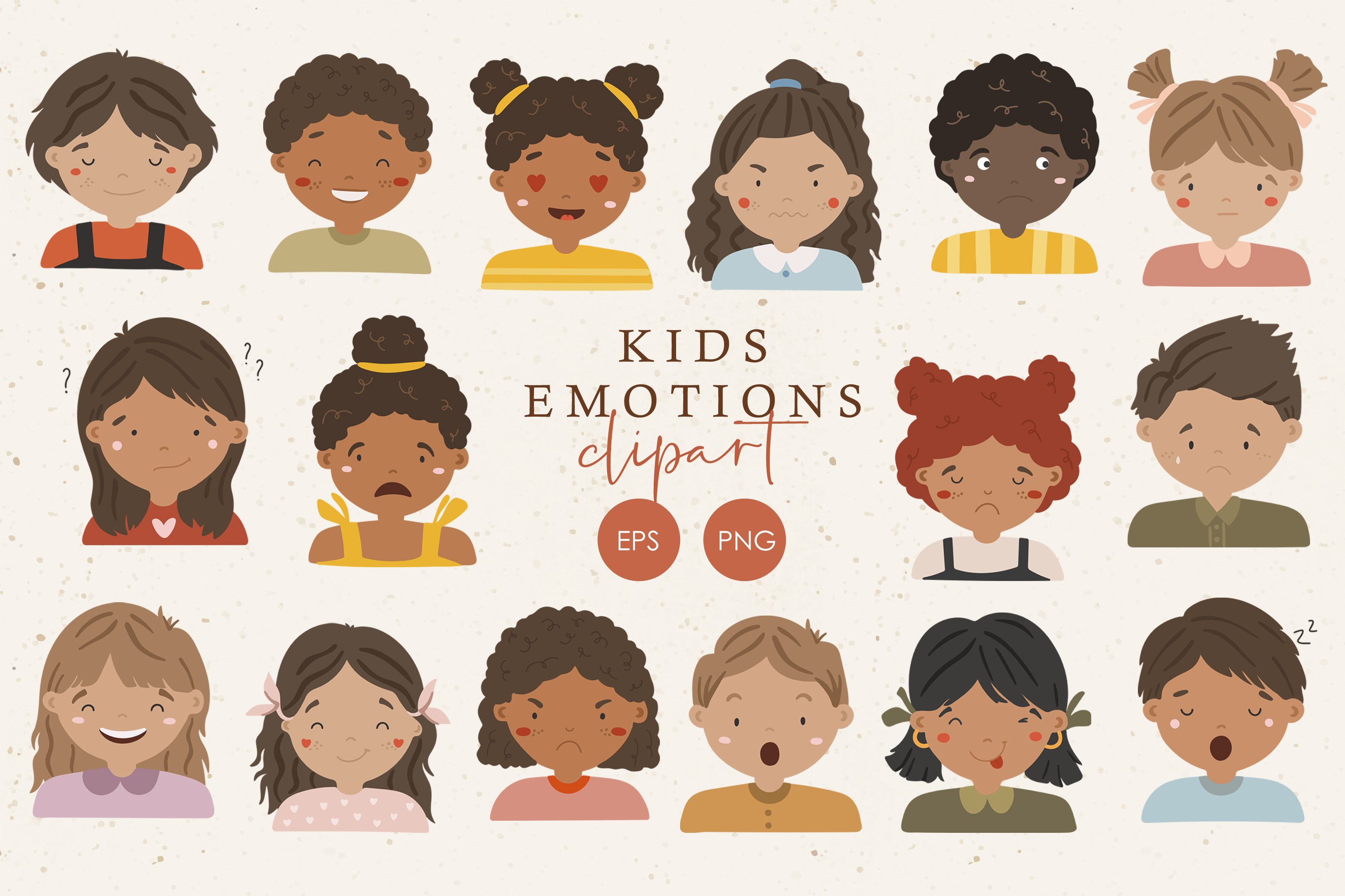 Emotions Clipart For Kids
