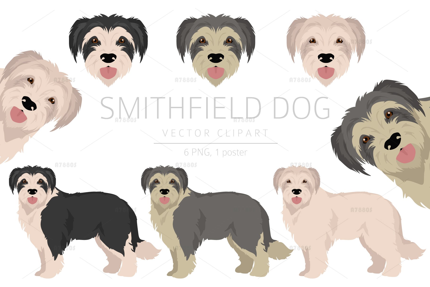 Smithfield dog clipart