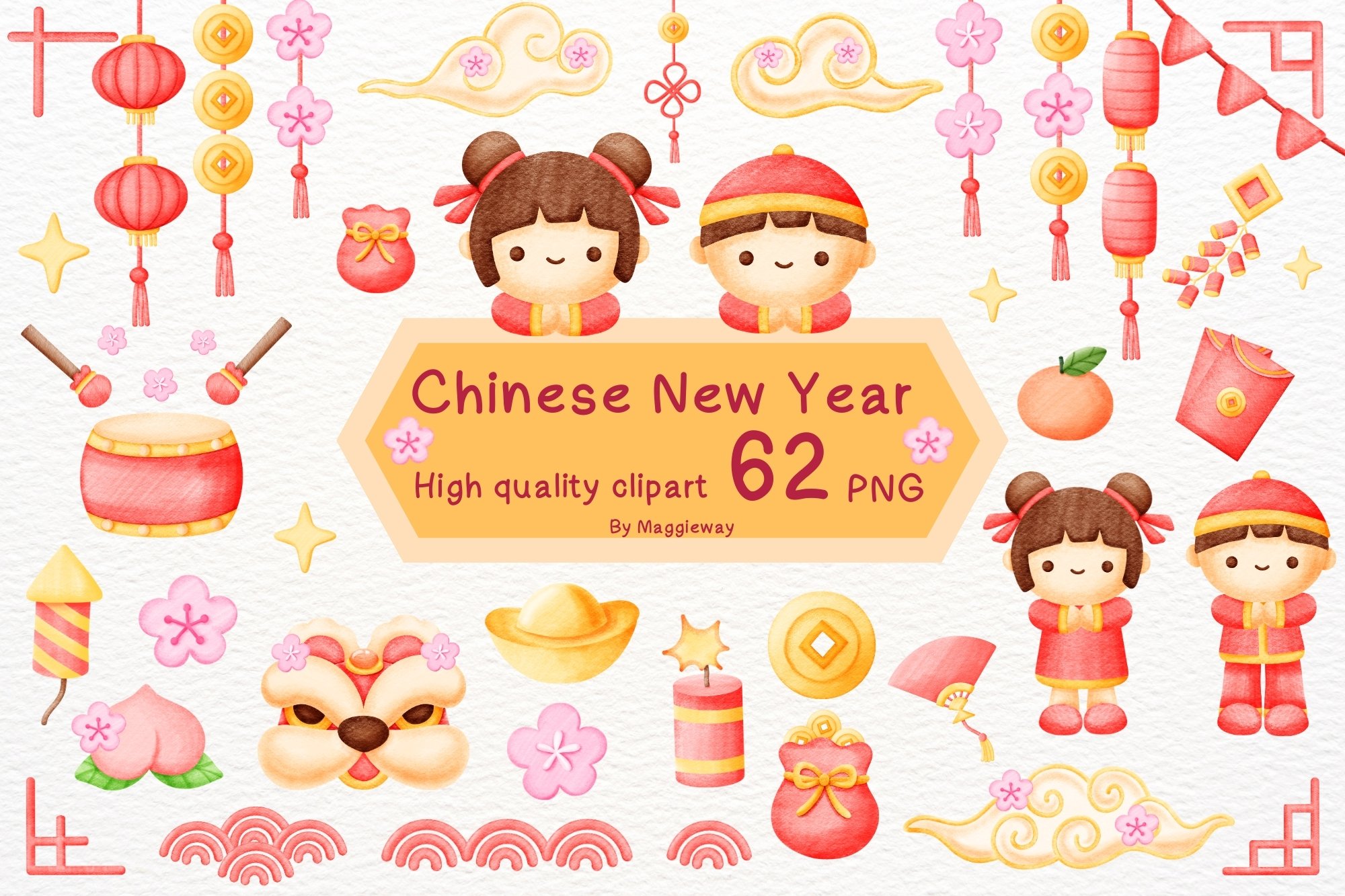 chinese new year clipart (3146039), image size:2000x1333