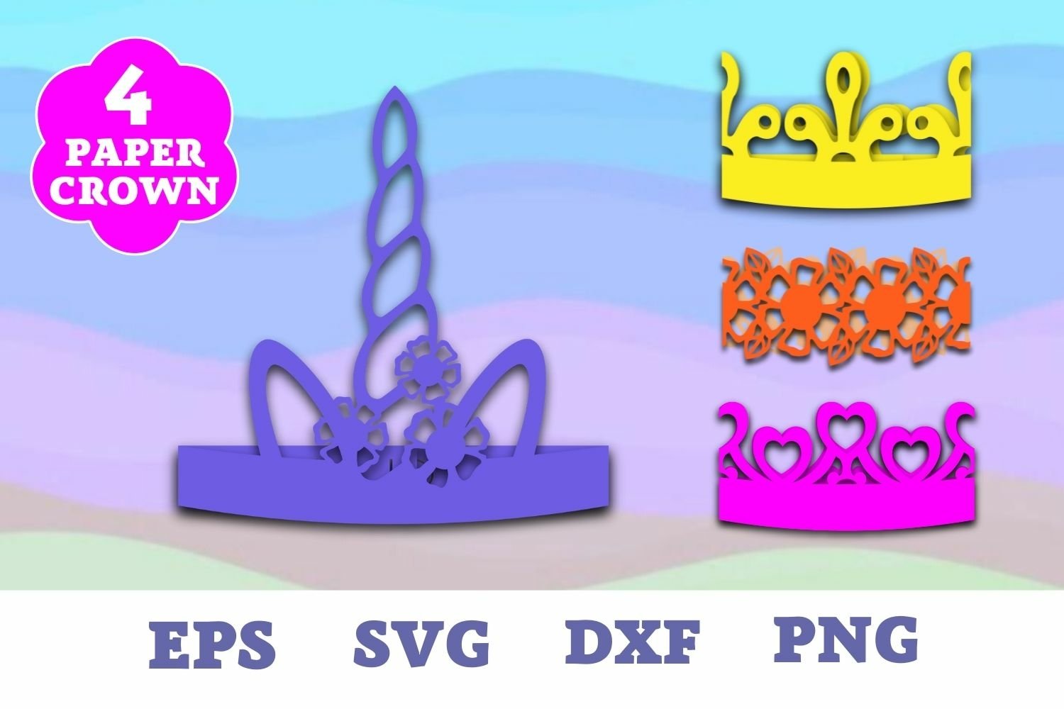 Disney Princess Crown Template