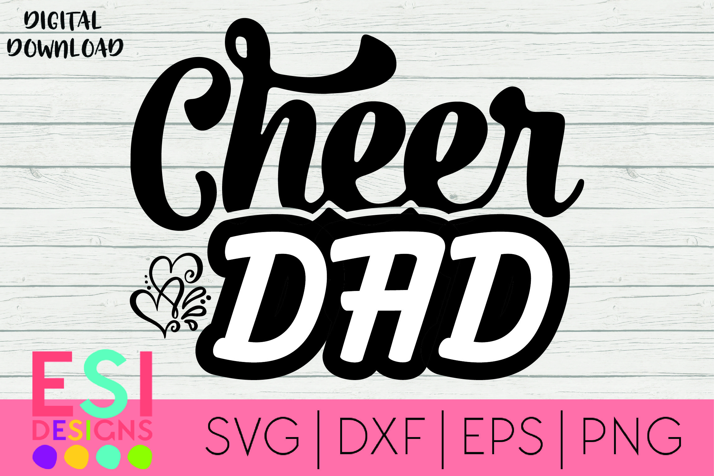 Download Cheer Dad Svg 1388284 Cut Files Design Bundles