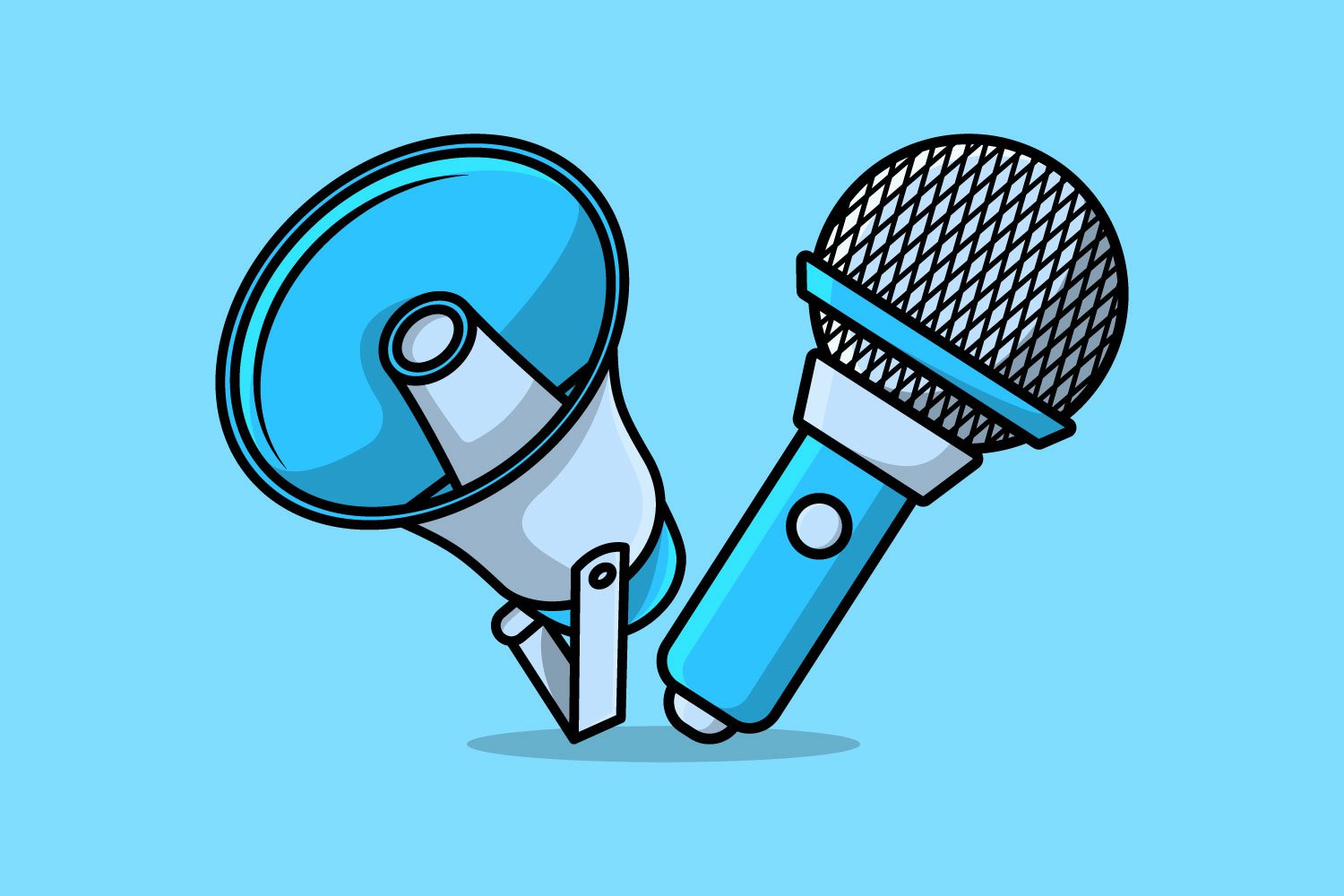 Microphone Vs Megaphone