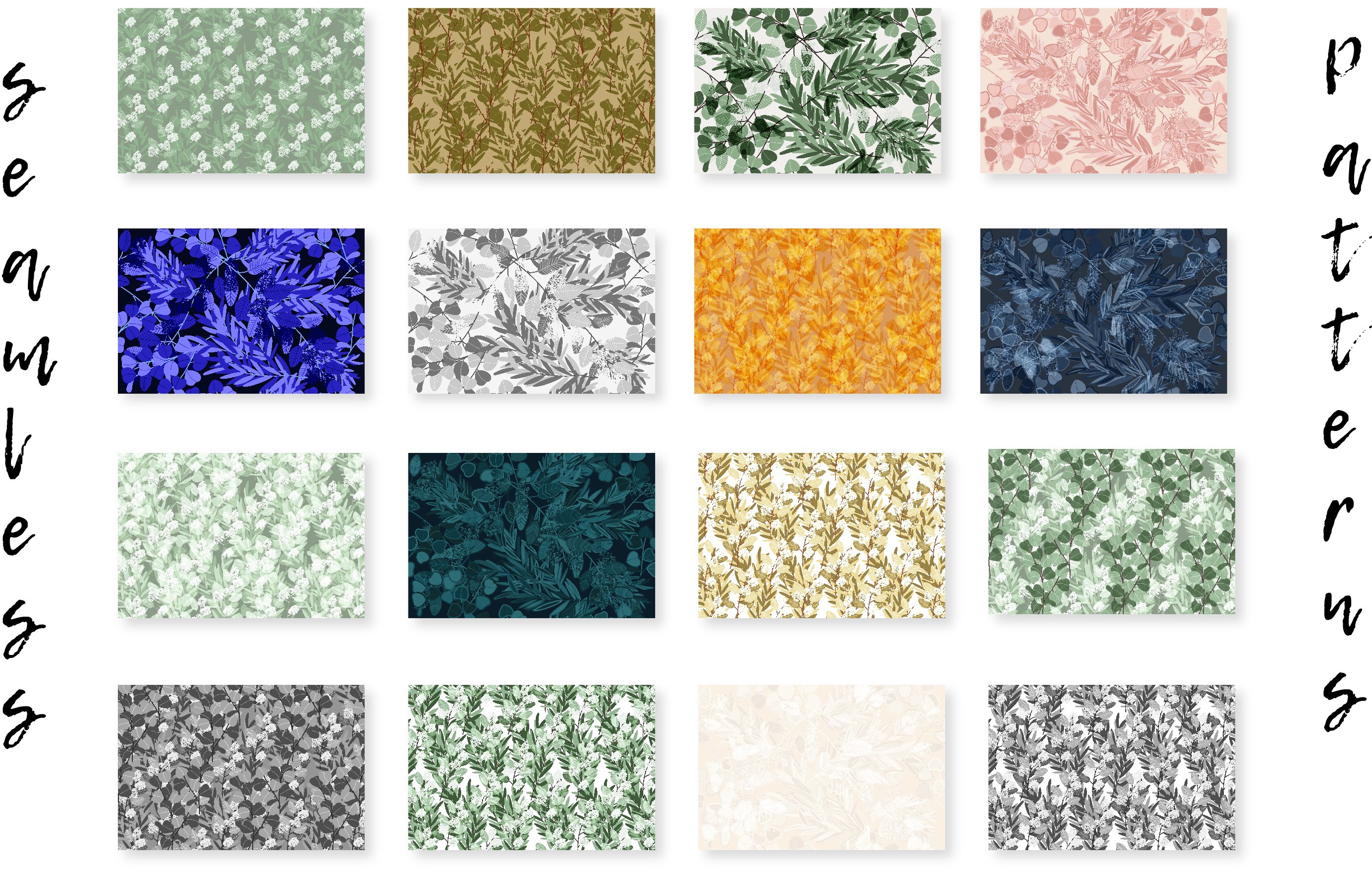 Eucalyptus Bundle (720426) Patterns Design Bundles