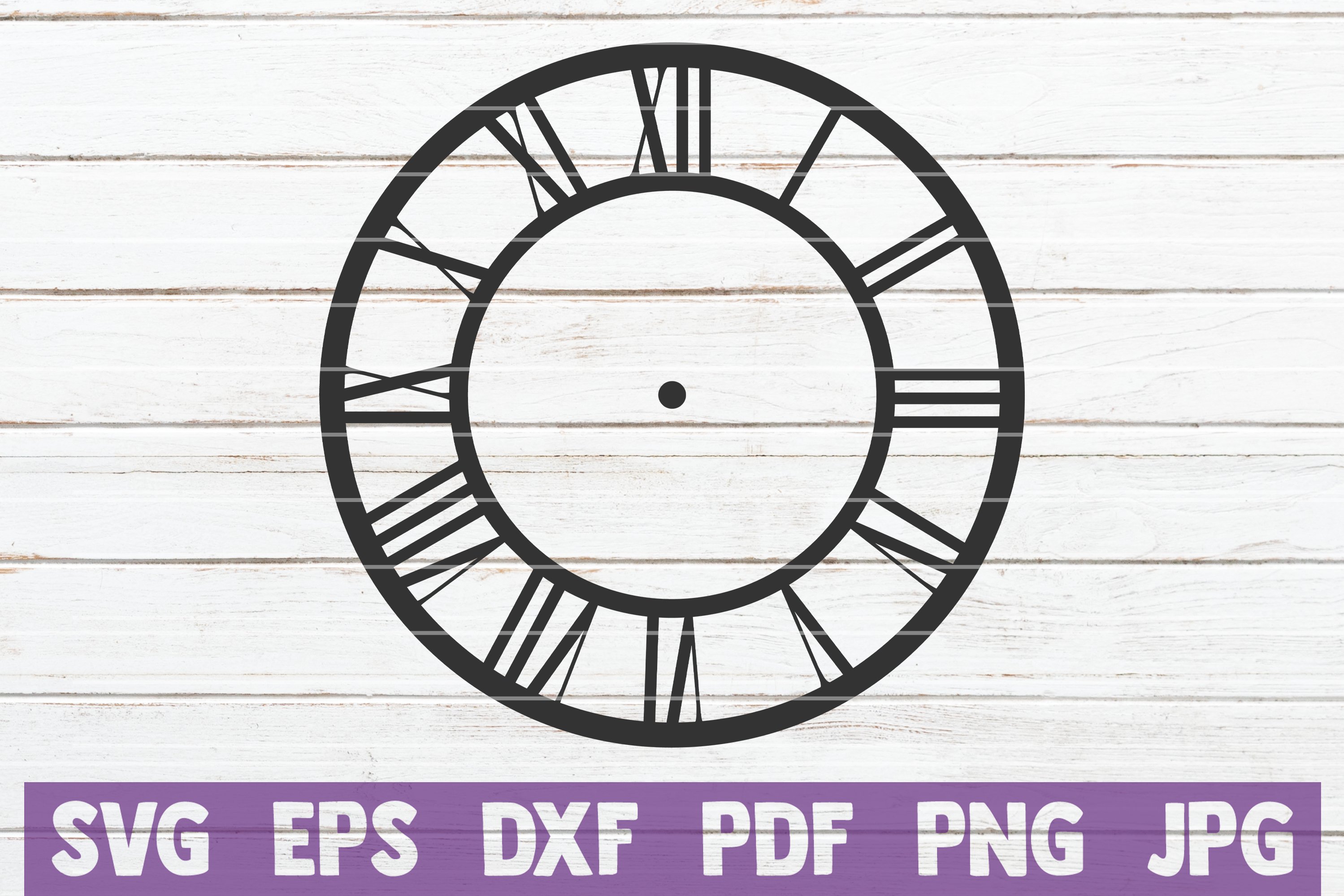 Clock Face SVG Cut File (295533) | Cut Files | Design Bundles