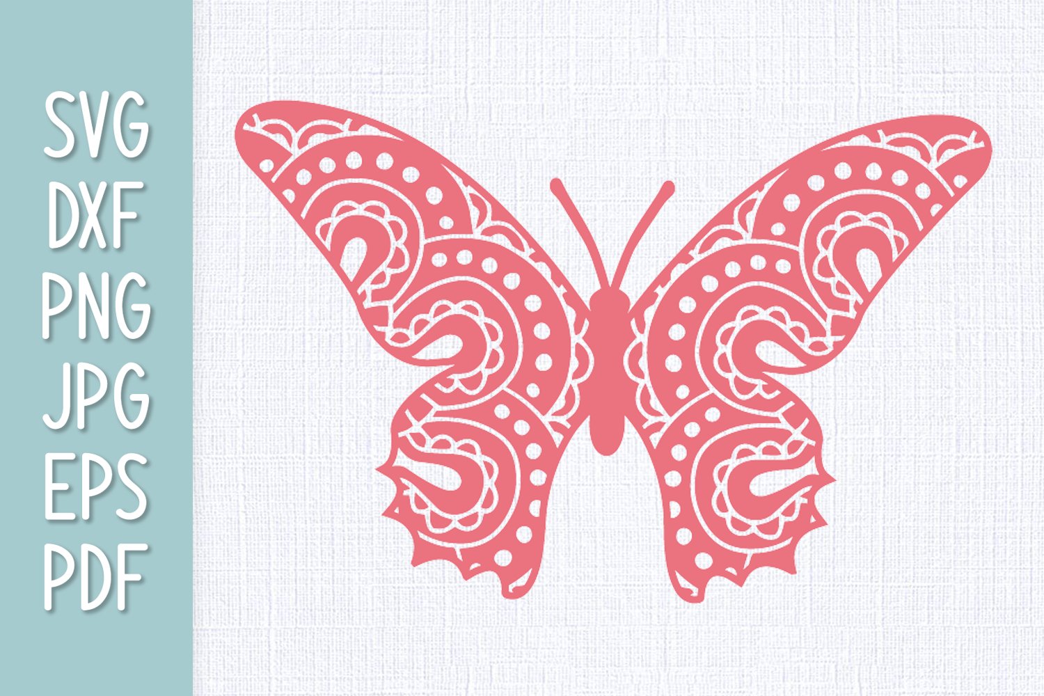 Butterfly Mandala SVG
