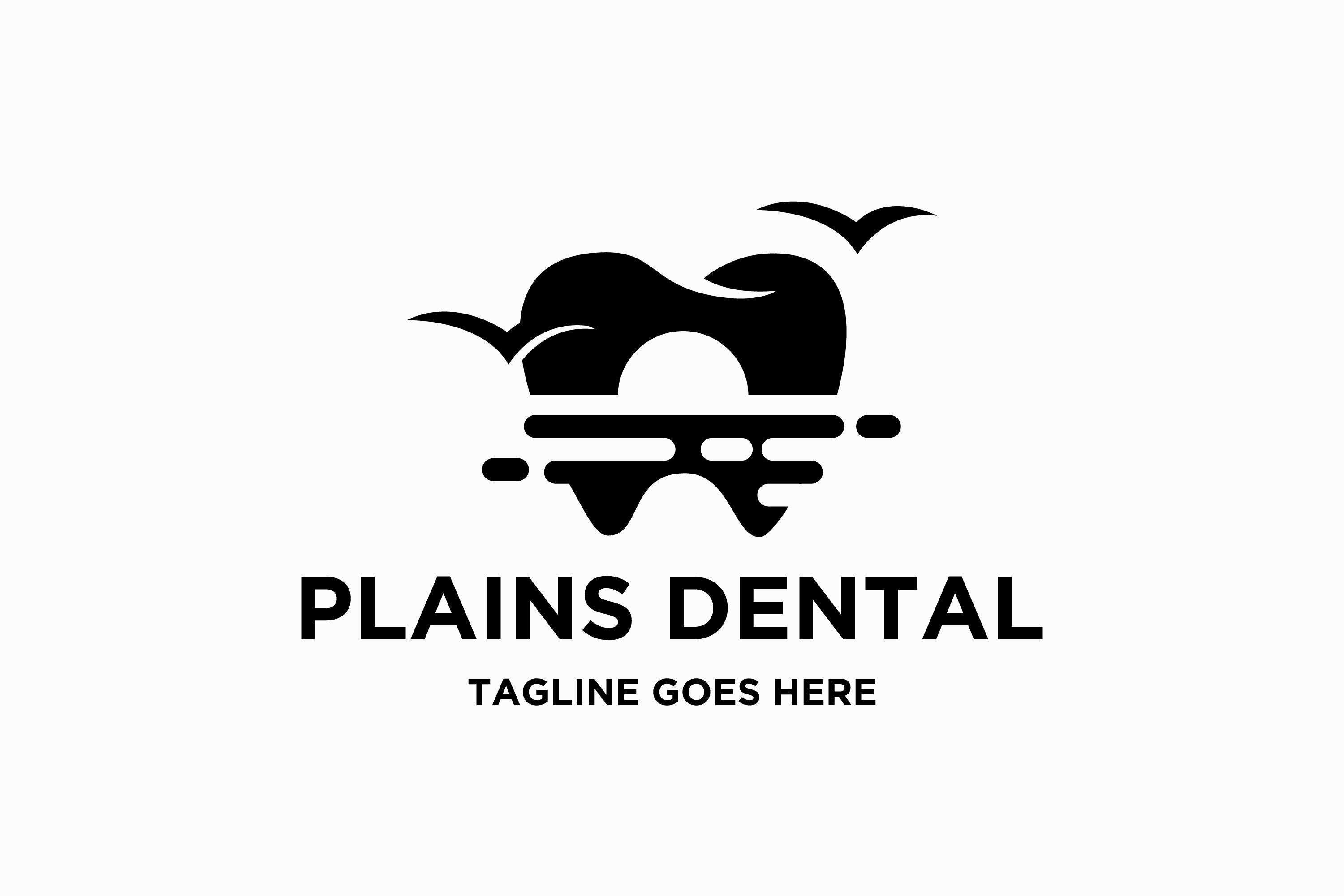 Plains Dental Vector (980455) Logos Design Bundles