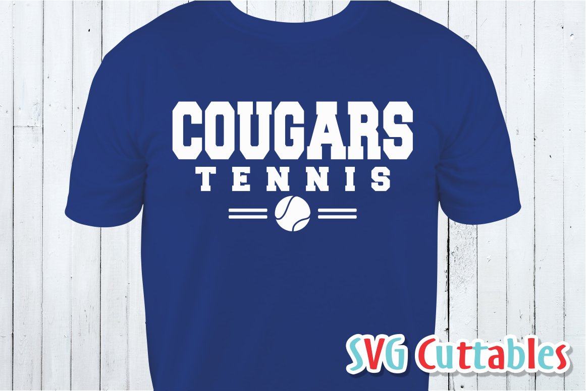 Tennis SVG Tennis Template 001 Shirt Design (92026) Cut Files