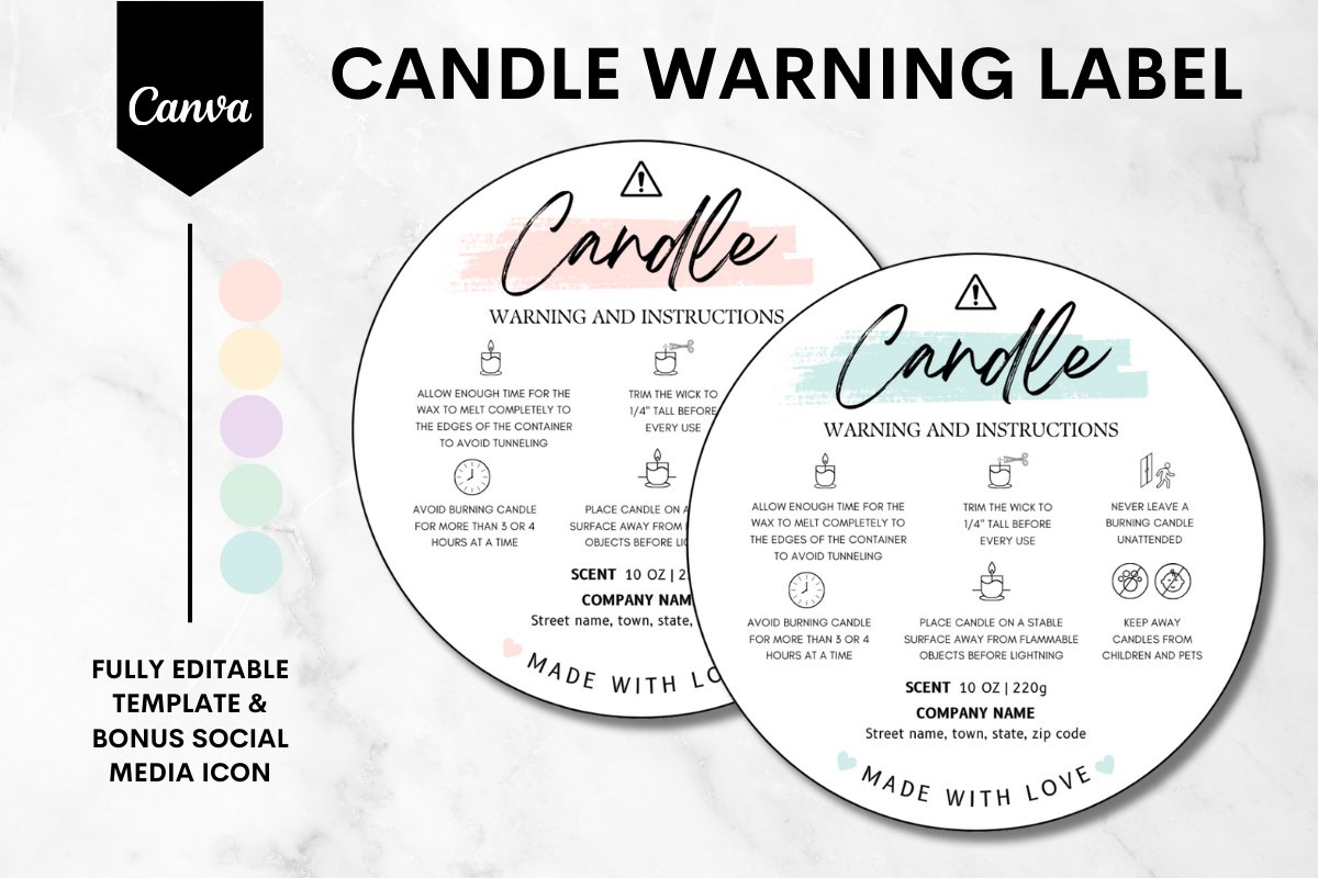 Custom Candle Warning Label Canva Template - 5 (3242598) custom-candle-warning-label-canva-template-5-3242598
