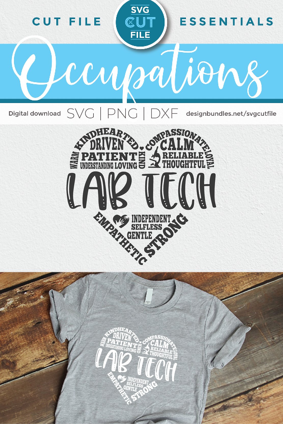 Lab Tech svg - a laboratory tech svg designfor crafters (1188675) | Cut ...