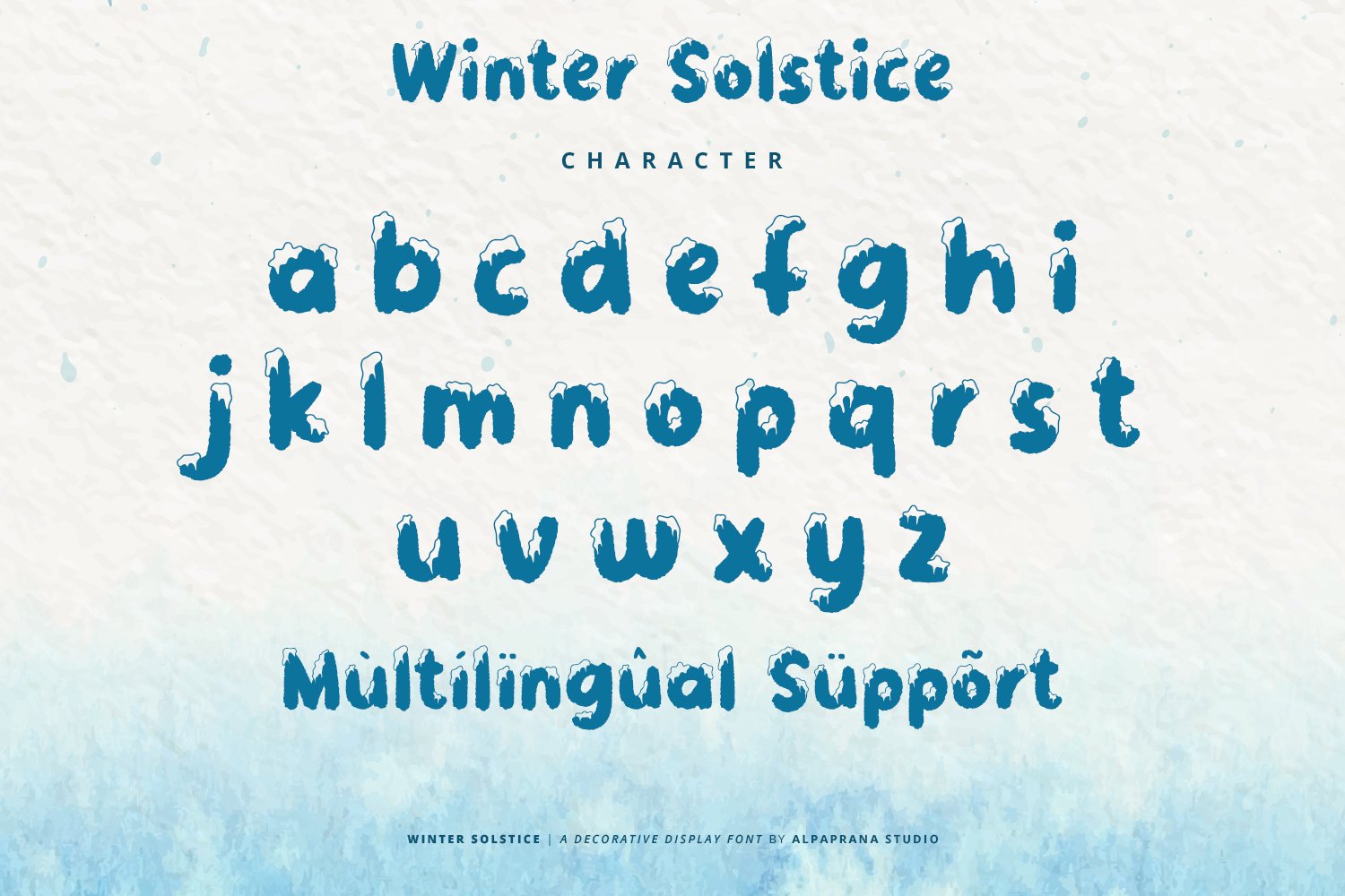 Instant Display Lettering Winter Winter Lettering Display