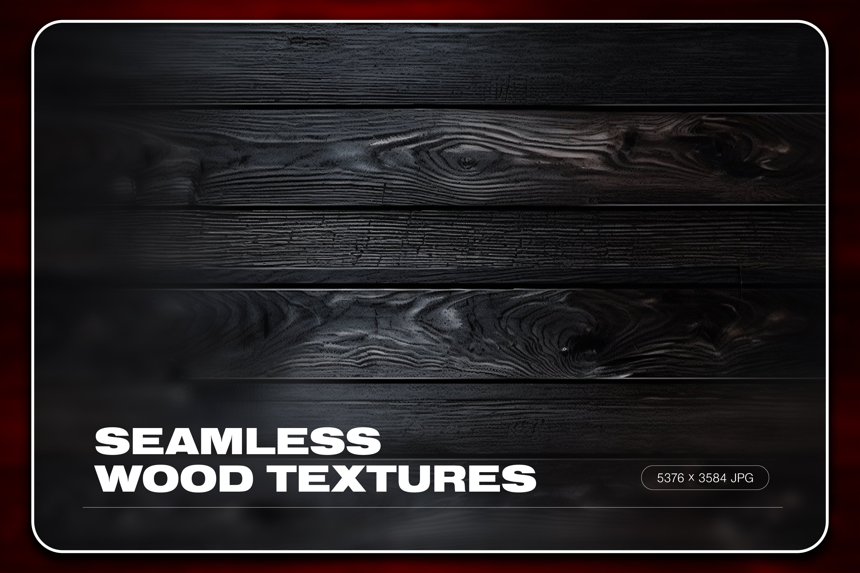 19 Seamless Black Wooden Textures, image size:3000x2000
