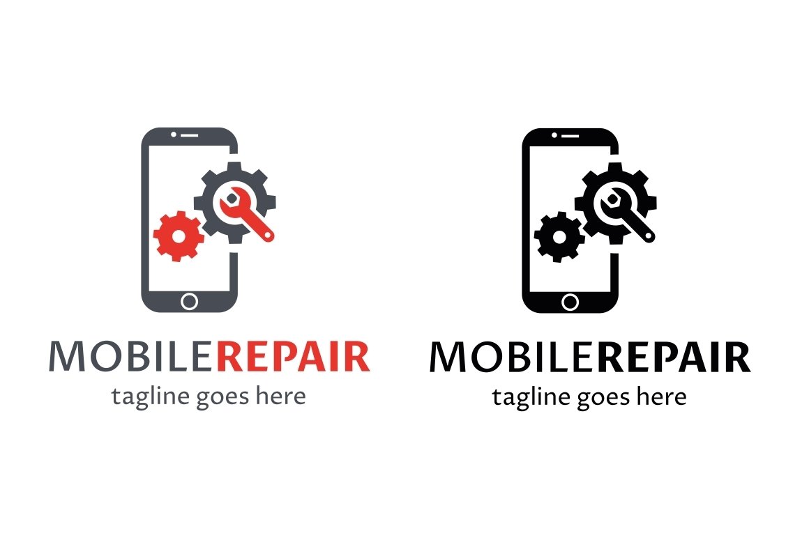 Mobile Repair Logo (661919) | Logos | Design Bundles