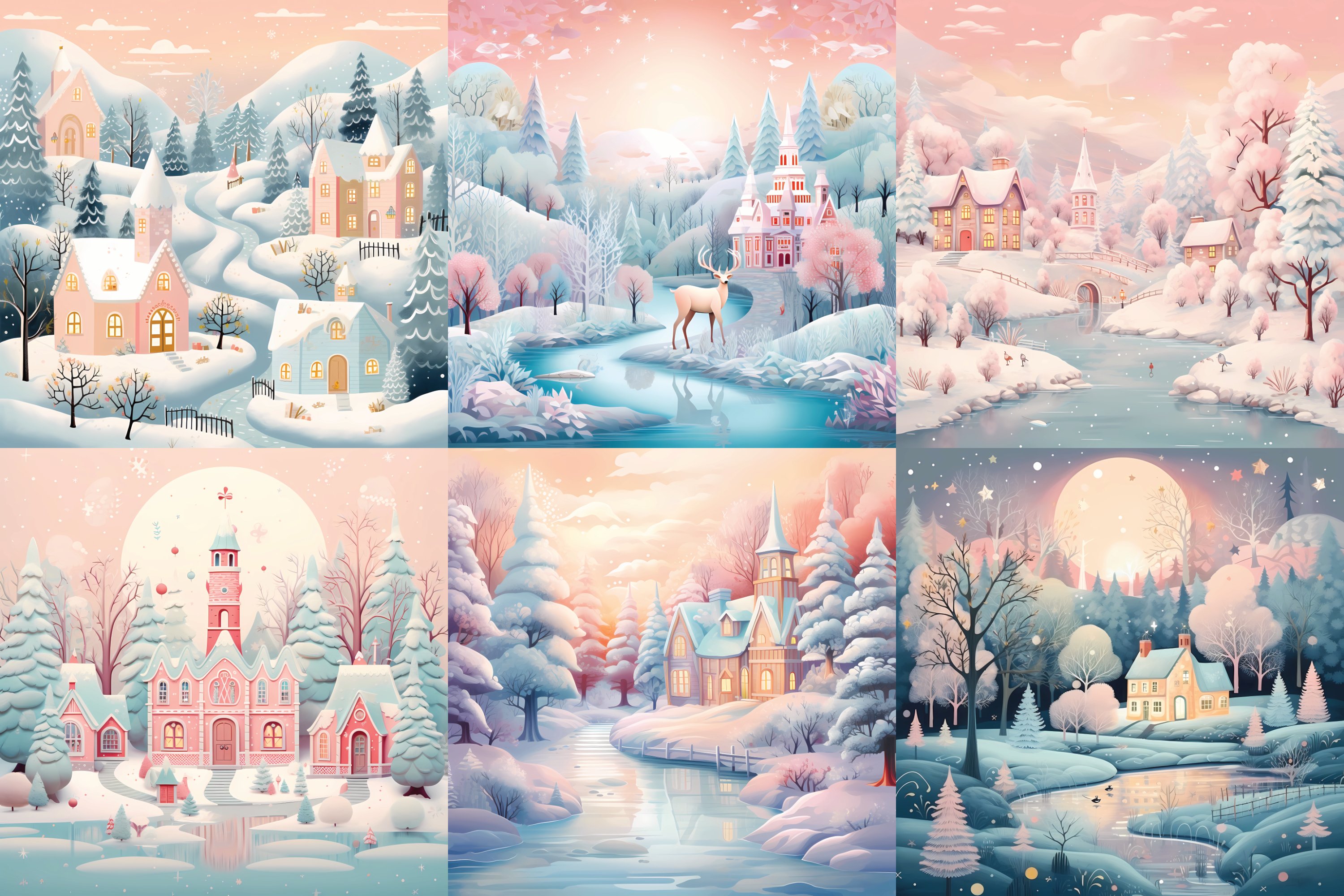 絵画 Winter  in pastel How to draw a winter scenery with soft pastels 🎨 FOR