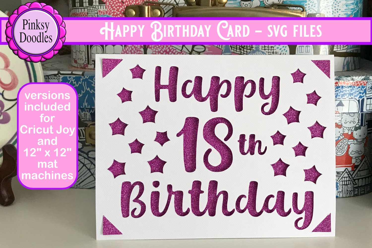 18th-birthday-card-svg-cut-file for Free Printable 18th Birthday Cards 18th Birthday card svg cut file for Free Printable 18th Birthday Cards