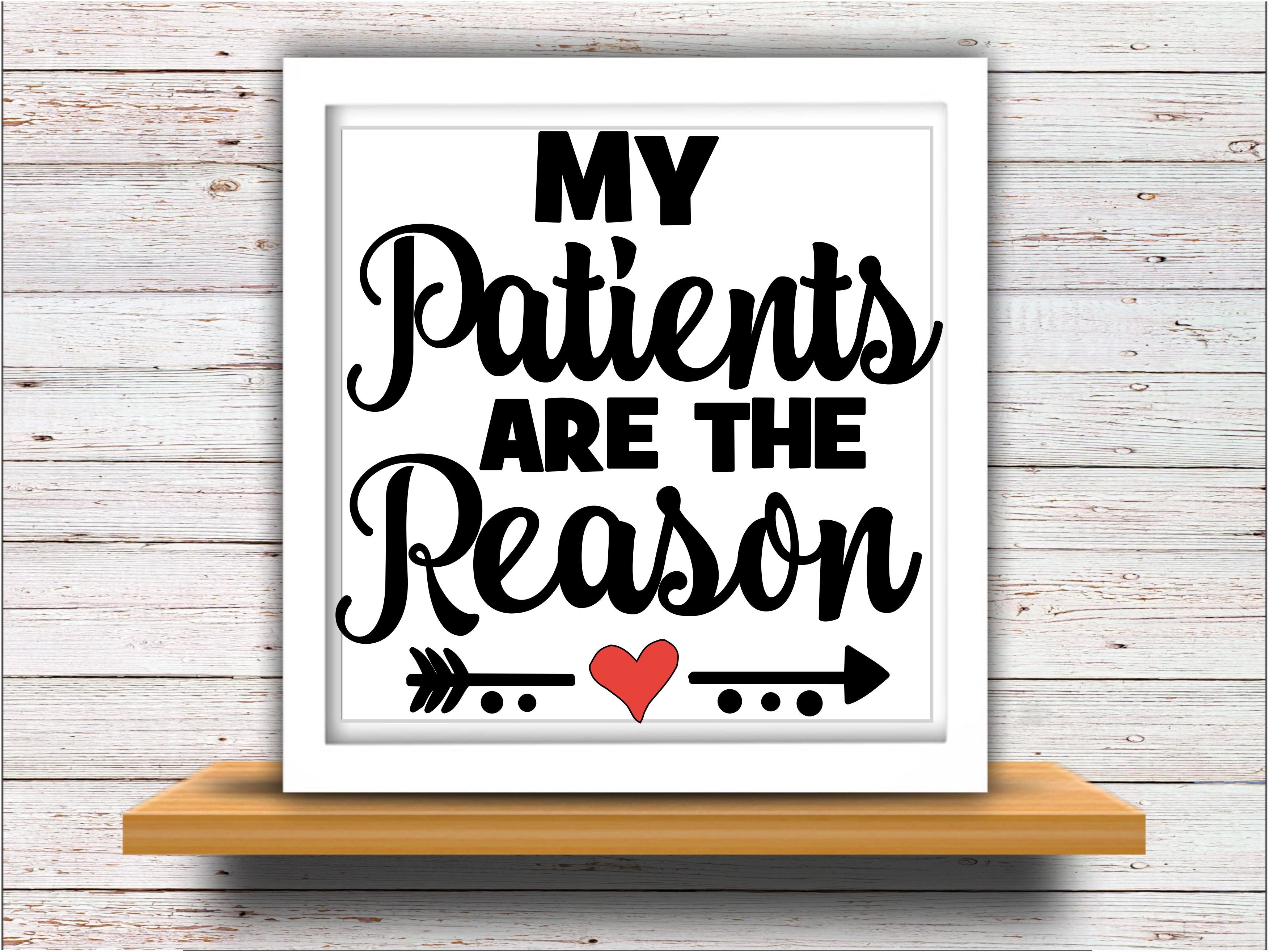 Download Nurse svg SVG DXF JPEG Silhouette Cameo Cricut patients svg iron on nursing svg My patients are ...